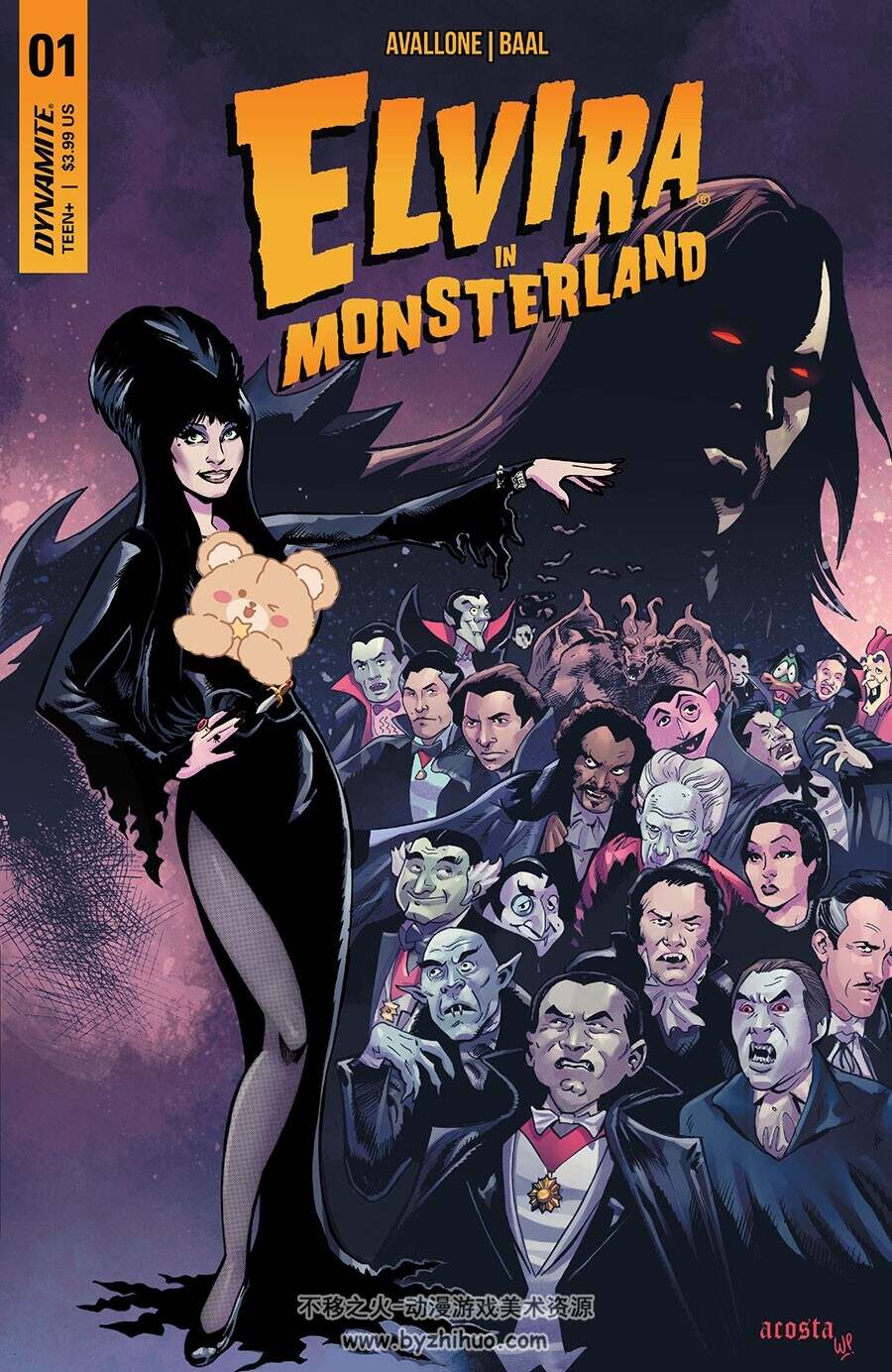 Elvira in Monsterland 第1册 David Avallone 漫画下载