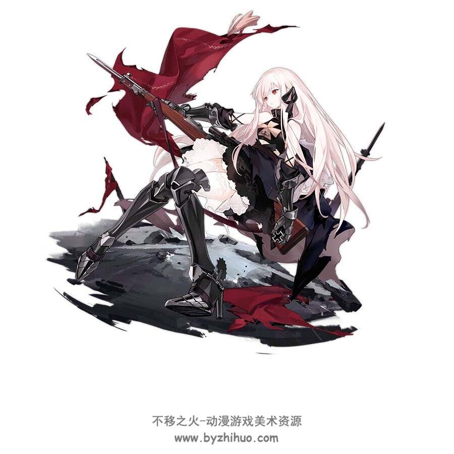 Girls' Frontline T-dolls Tachie HD 少女前线角色立绘 百度网盘下载 222P 284MB