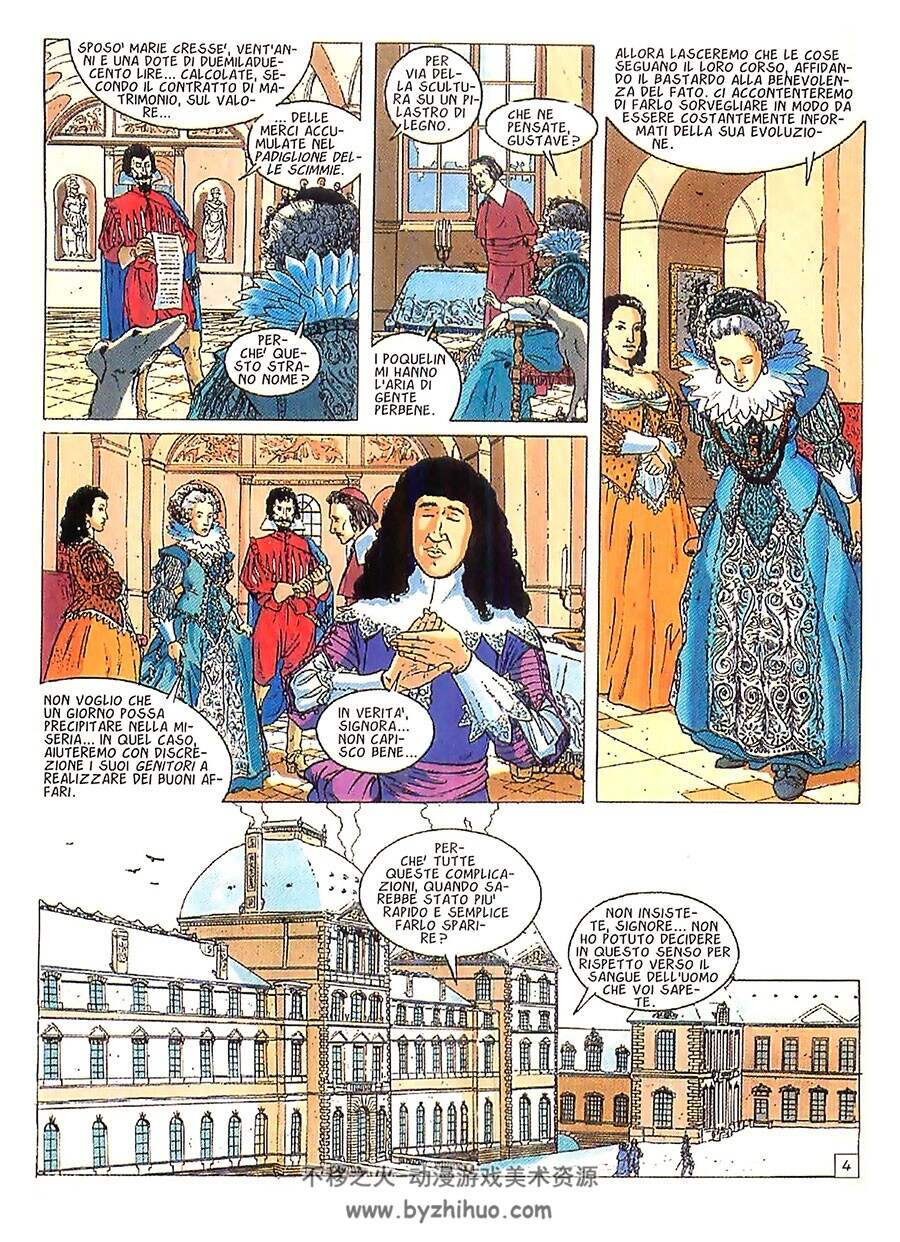 Le Fou du roy 第1册 Patrick Cothias 漫画下载