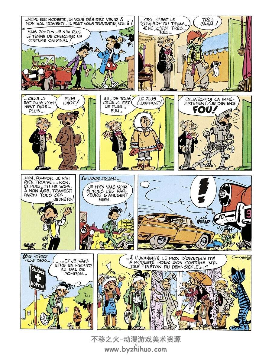 Modeste et Pompon 第3册 Franquin 漫画下载