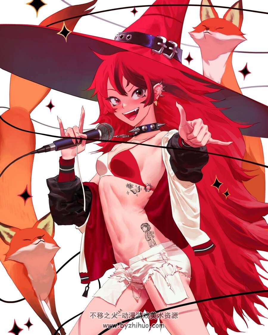 韩国画师wonbin lee 插画壁纸图包 百度网盘下载 551p 155 MB