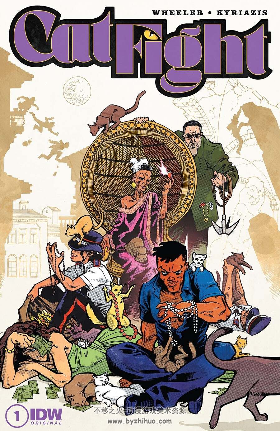 Cat Fight 第1册 Andrew Wheeler 漫画下载