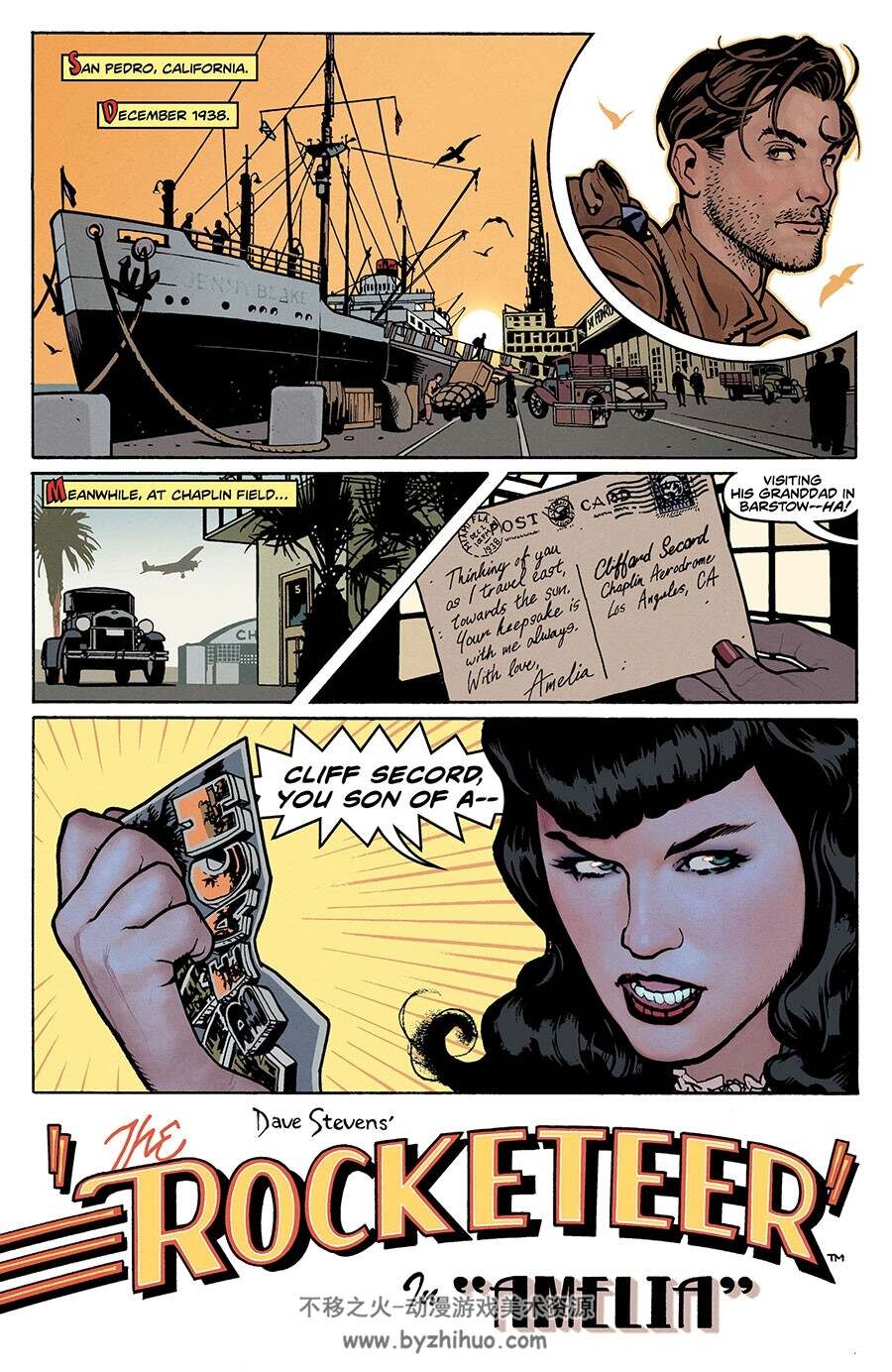 The Rocketeer 一册 Jae Lee 漫画下载