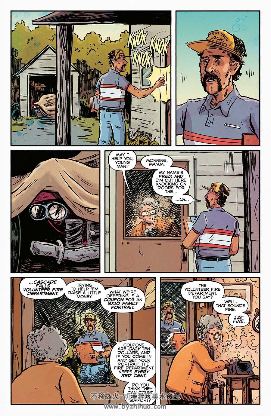 Door to Door: Night by Night 第6册 Cullen Bunn 漫画下载