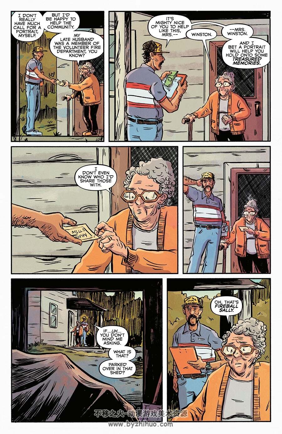 Door to Door: Night by Night 第6册 Cullen Bunn 漫画下载