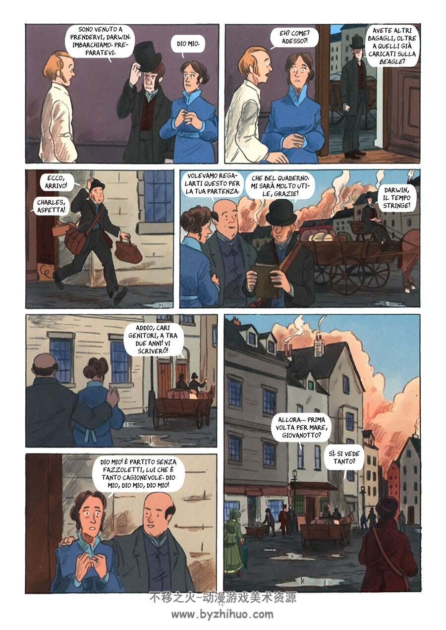 Il Giovane Darwin 一册 Fabien Grolleau 漫画下载