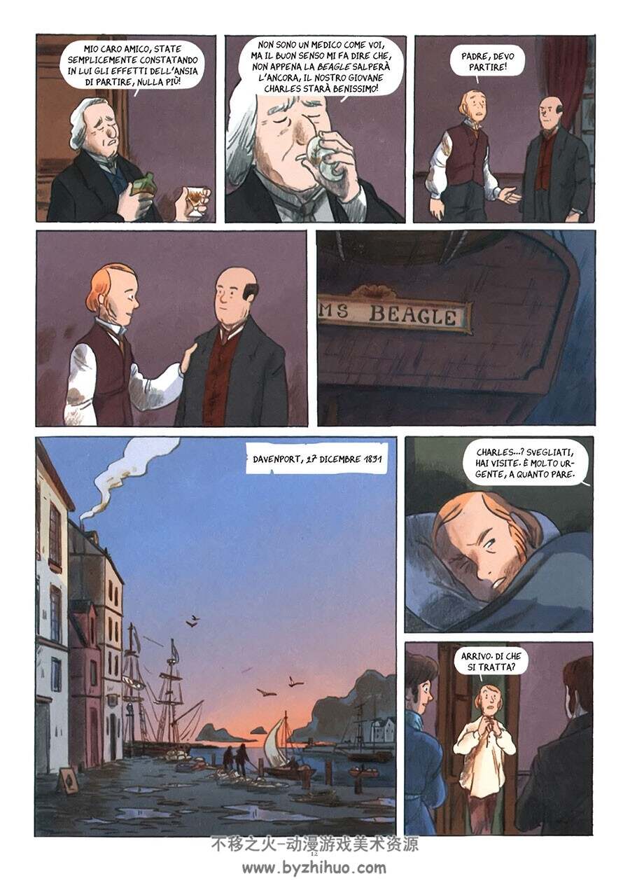 Il Giovane Darwin 一册 Fabien Grolleau 漫画下载