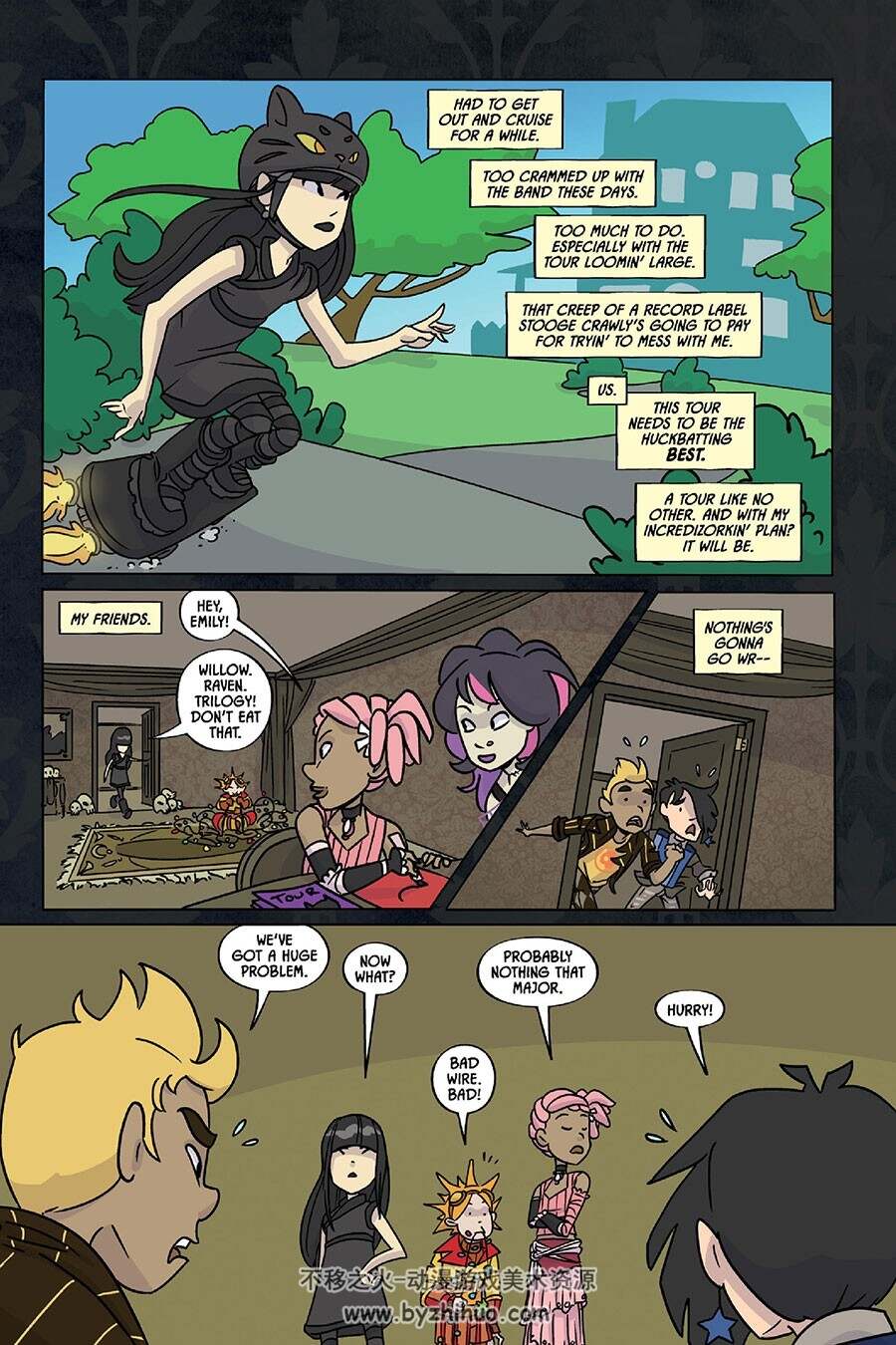 Emily And The Strangers 第3册 Cat Farris 漫画下载