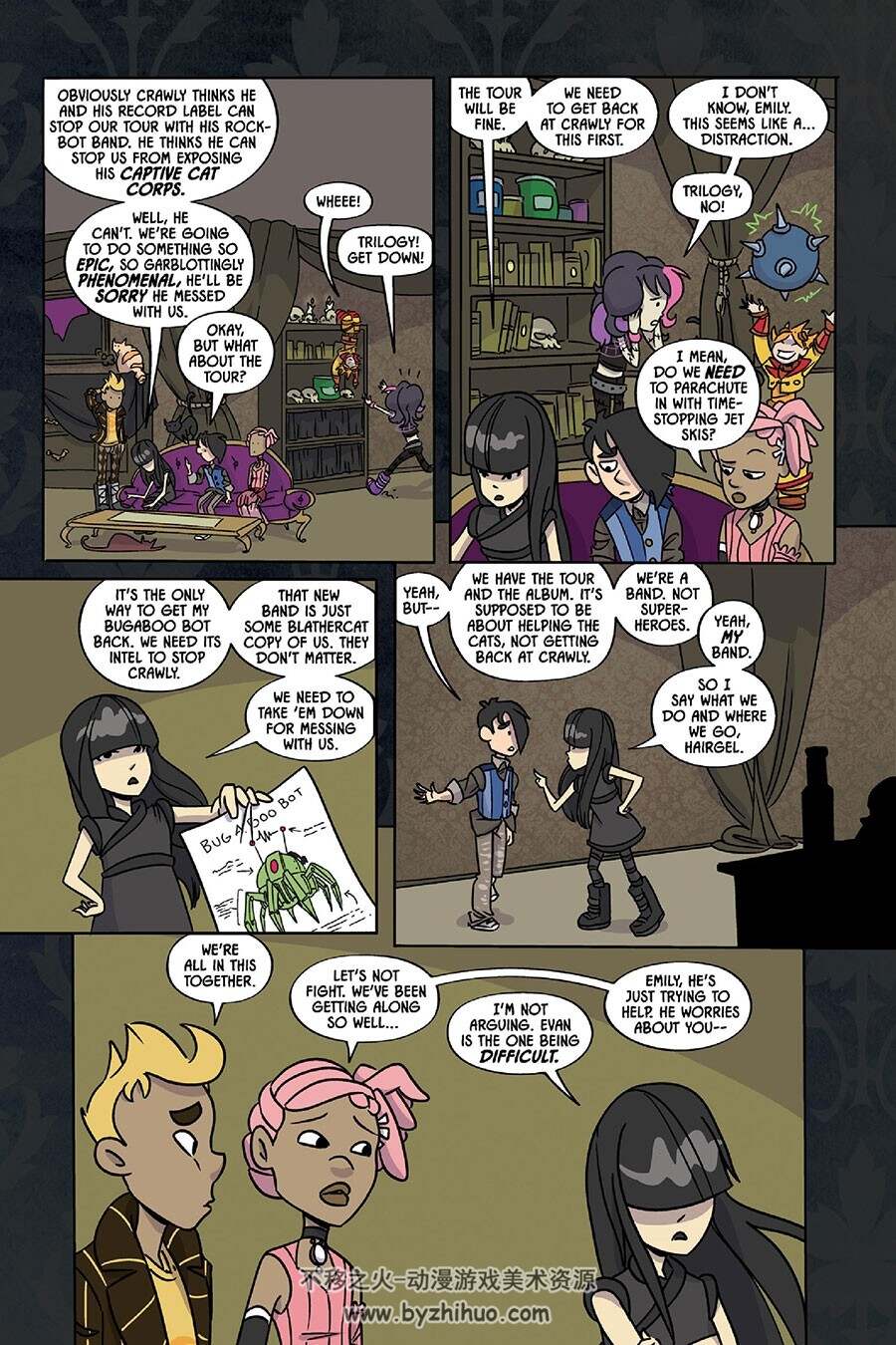 Emily And The Strangers 第3册 Cat Farris 漫画下载
