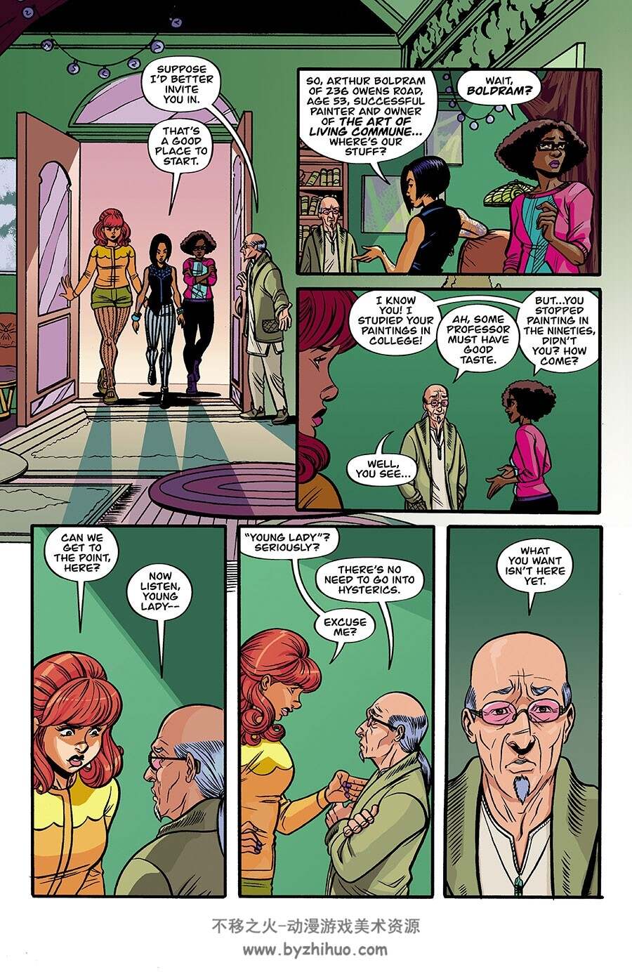 Spell on Wheels 第2册 Kate Leth 漫画下载