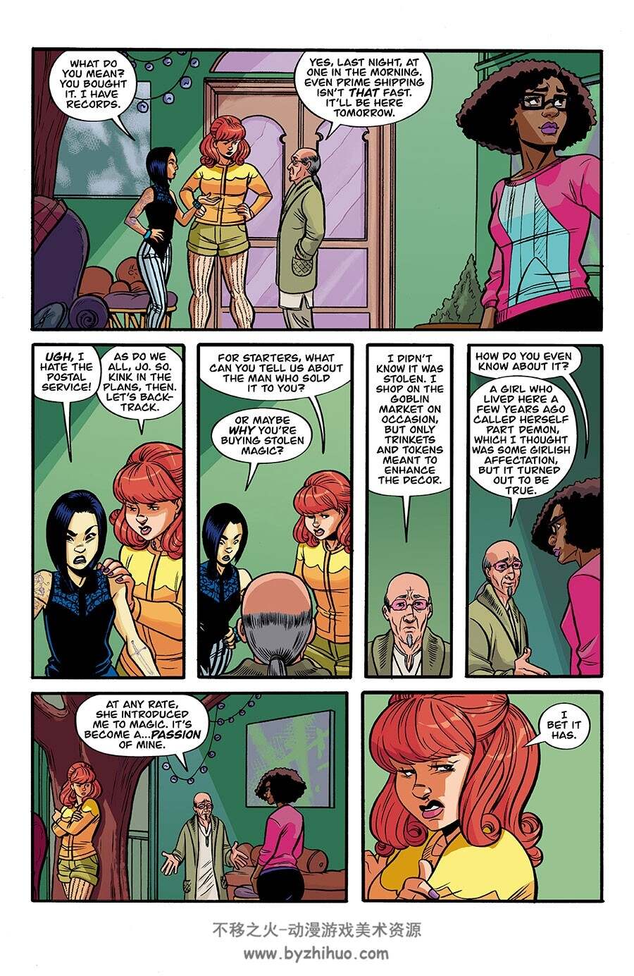 Spell on Wheels 第2册 Kate Leth 漫画下载