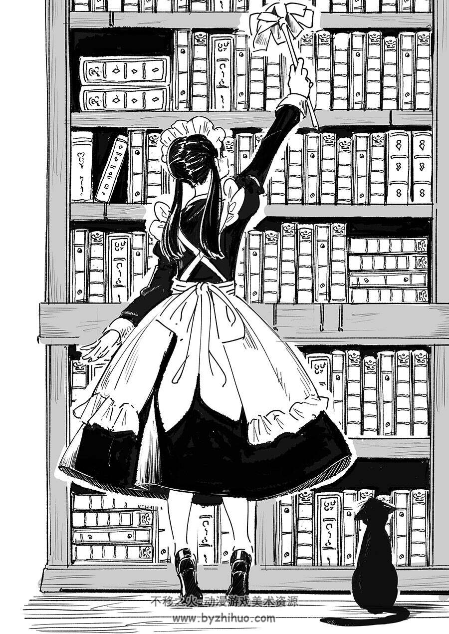 Pixiv画师 栞しい 少女插画壁纸图包 百度网盘下载 198MB