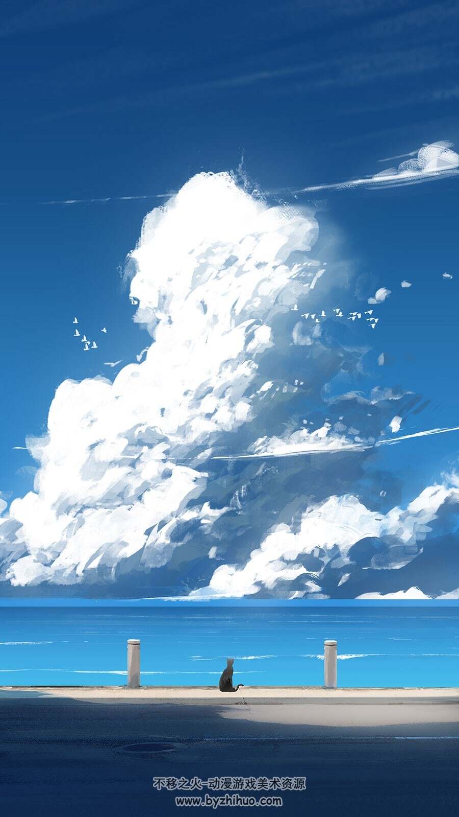 Pixiv 画师asteroid 场景人物插画壁纸图片 双网盘下载 406P 4.95 GB