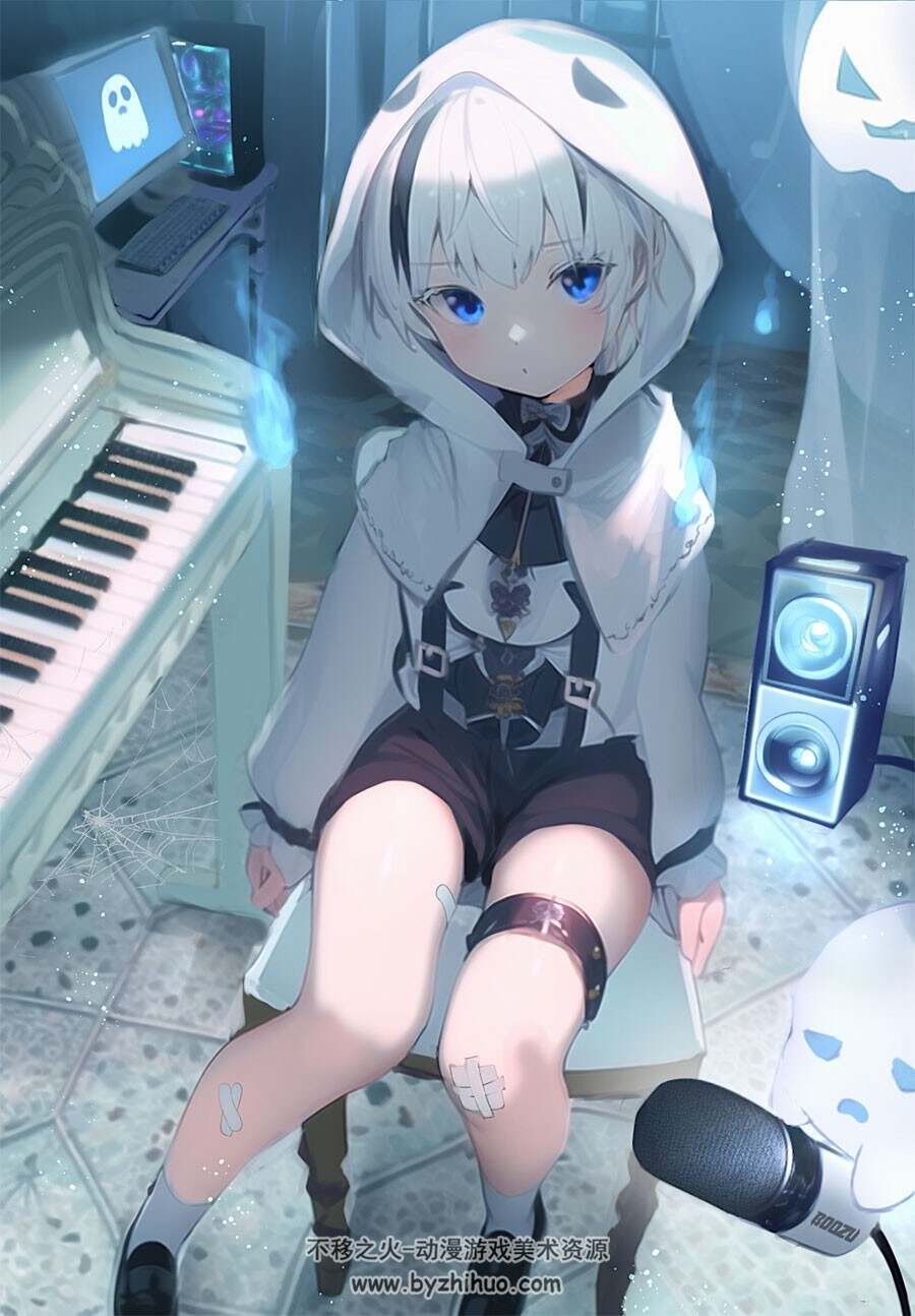 画师CoCoLo 可爱二次元插画壁纸图片 百度网盘下载 165 MB