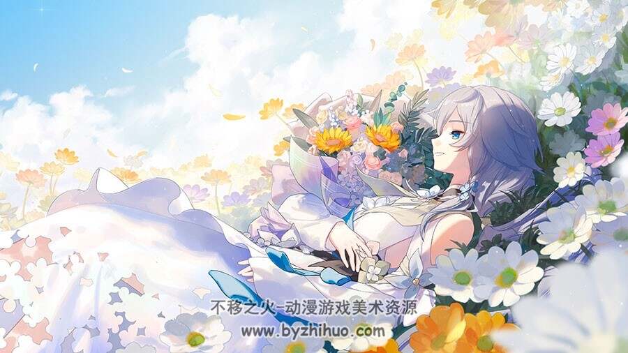 Pixiv画师 Rafa CG插画绘画作品图片 百度网盘下载 638MB