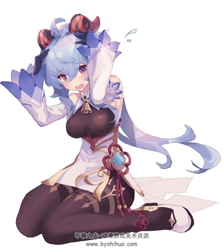 Pixiv 画师アマノ羽衣 动漫角色插画图片 百度网盘下载 146P 220MB