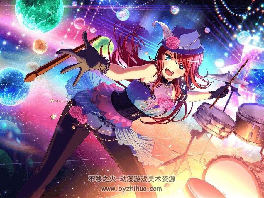 BanG Dream! Full 角色同人插画壁纸图包 百度网盘下载 4576P 1.69GB