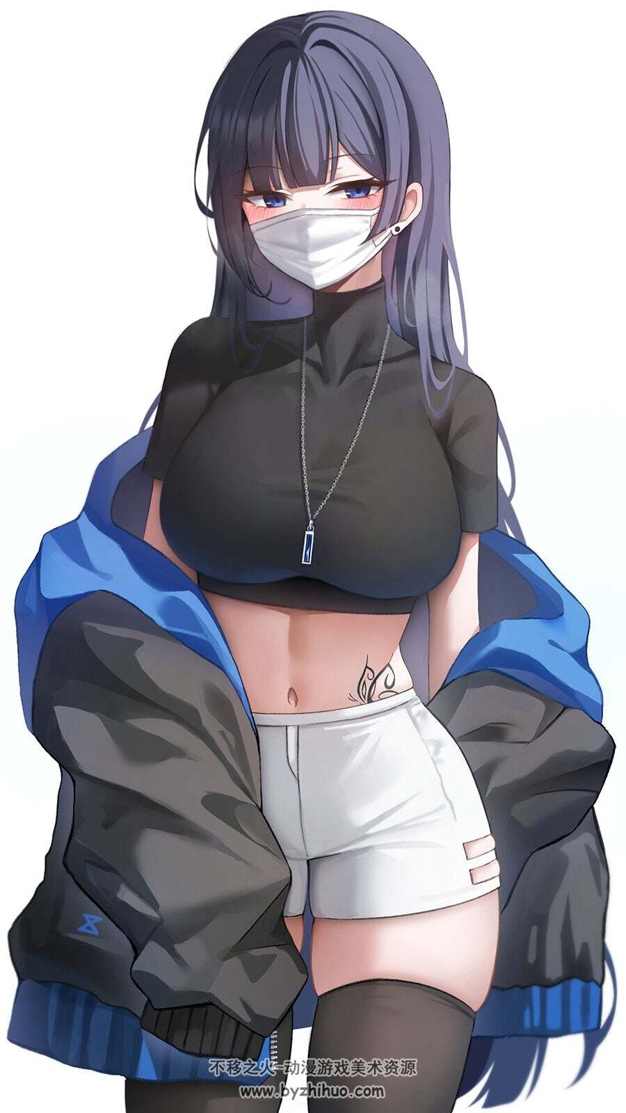 PIXIV画师 BIYA 二次元插画壁纸图包 百度网盘 夸克网盘下载 73P 304 MB