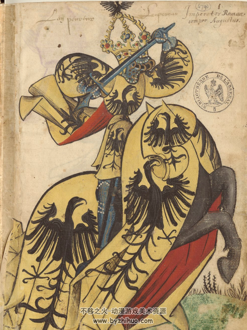 中世纪勃艮第公爵金羊毛骑士团骑士与纹章图册 双网盘下载 347P 94.6MB