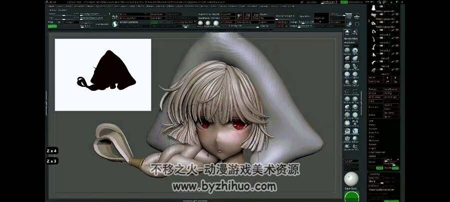 Coloso将动漫人物雕刻转化为3D打印模型 百度网盘下载