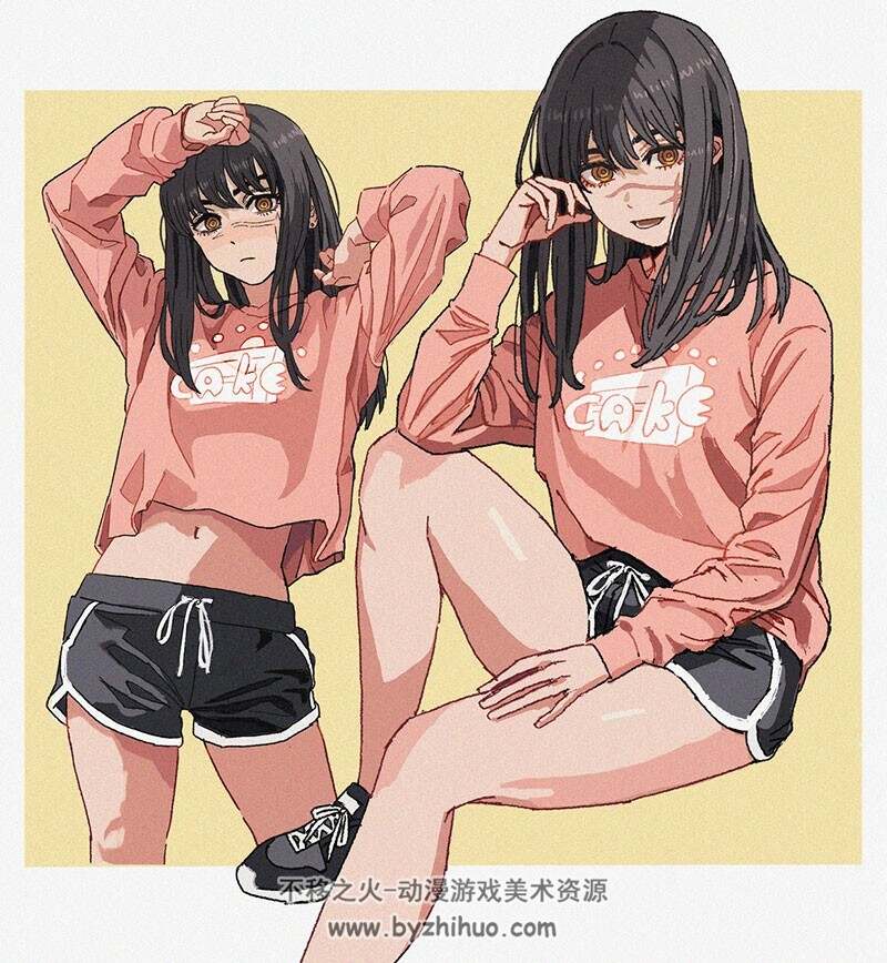 画师Shiren PIXIV插画壁纸图片 百度网盘下载 173P 380MB