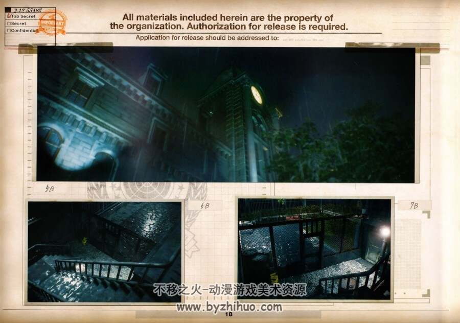 生化危机 重制版RE2 典藏版画集RESIDENT EVIL 百度网盘