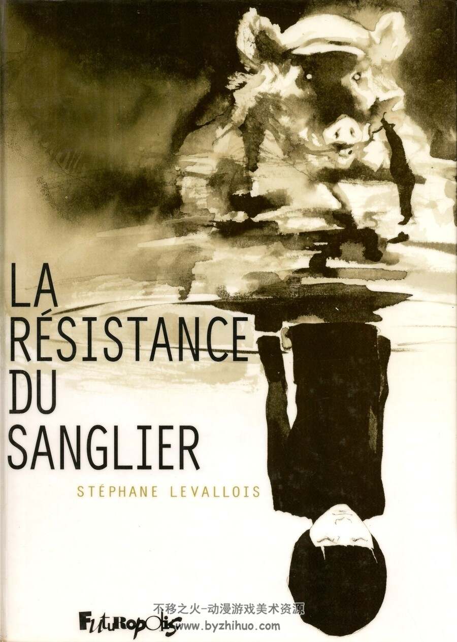 Stephane Levallois 五本合集 Noé  The Ark  Résistance du sanglier Les Disparues 黑白无字漫