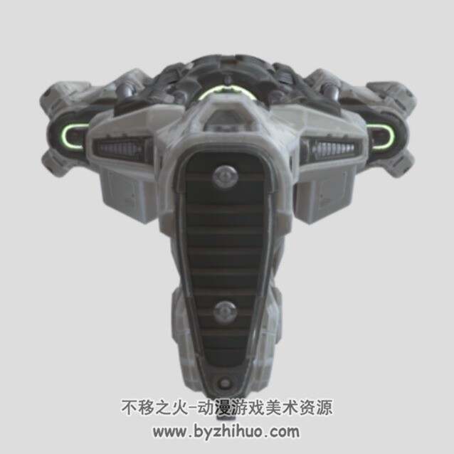 BFG9000 科幻风格武器 3D模型 百度网盘下载