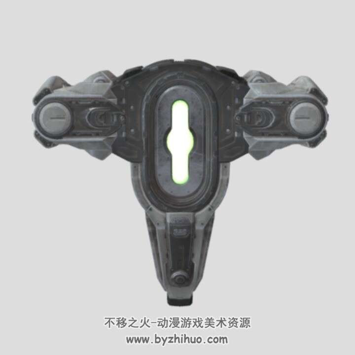 BFG9000 科幻风格武器 3D模型 百度网盘下载