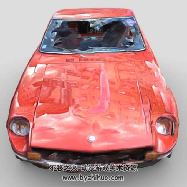 达特桑汽车 3D模型 百度网盘下载
