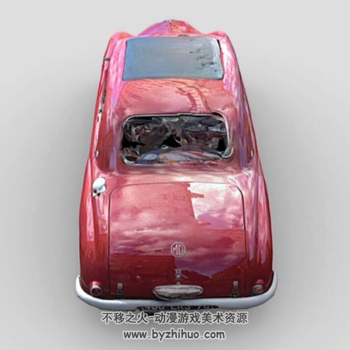 名爵汽车3D模型 百度网盘下载