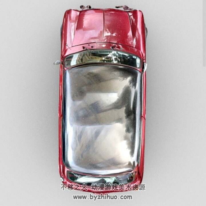 勃艮第迷你汽车 3D模型 百度网盘下载