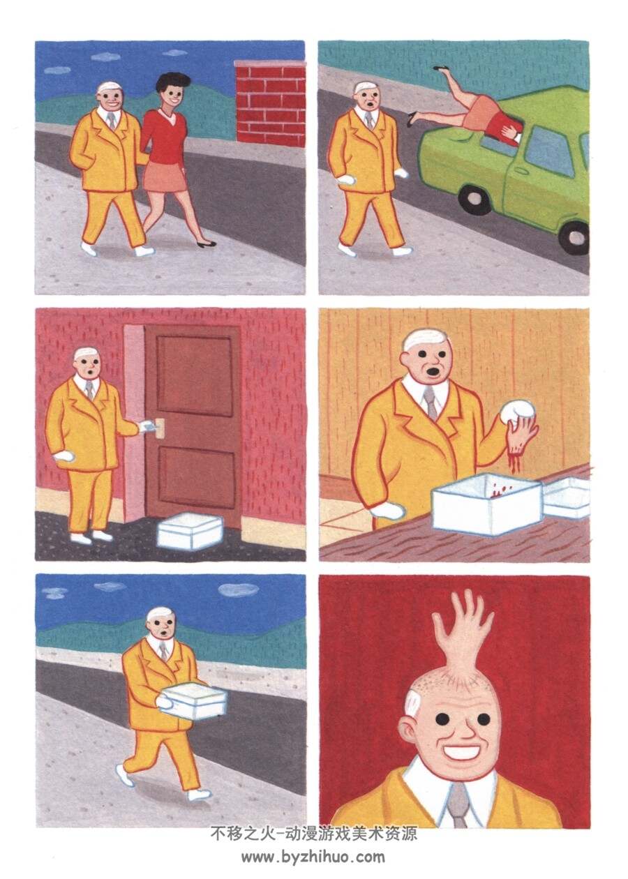 Joan Cornellà漫画三本 Zonzo /Mox Nox 无字 百度网盘下载