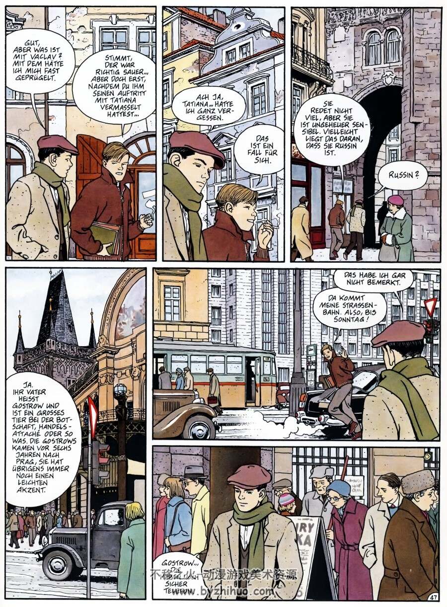 Jonas Fink 1-4册 Vittorio Giardino 1995年安古兰最佳外国漫画 德语 百度云