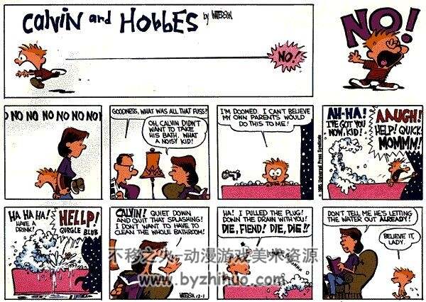 凯文和小老虎哈贝 Calvin and Hobbes 1985-1995典藏合集 百度云下载