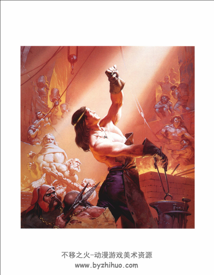 插画家AngusMcBride安格斯·麦克布莱德的霍比特人与魔戒角色设计[英] 百度云