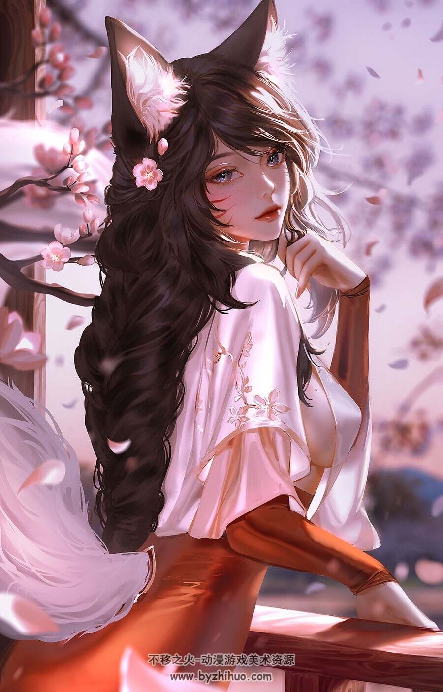 画师Nixeu 2024年1月更新 CG插画图包 百度网盘下载 11P4V