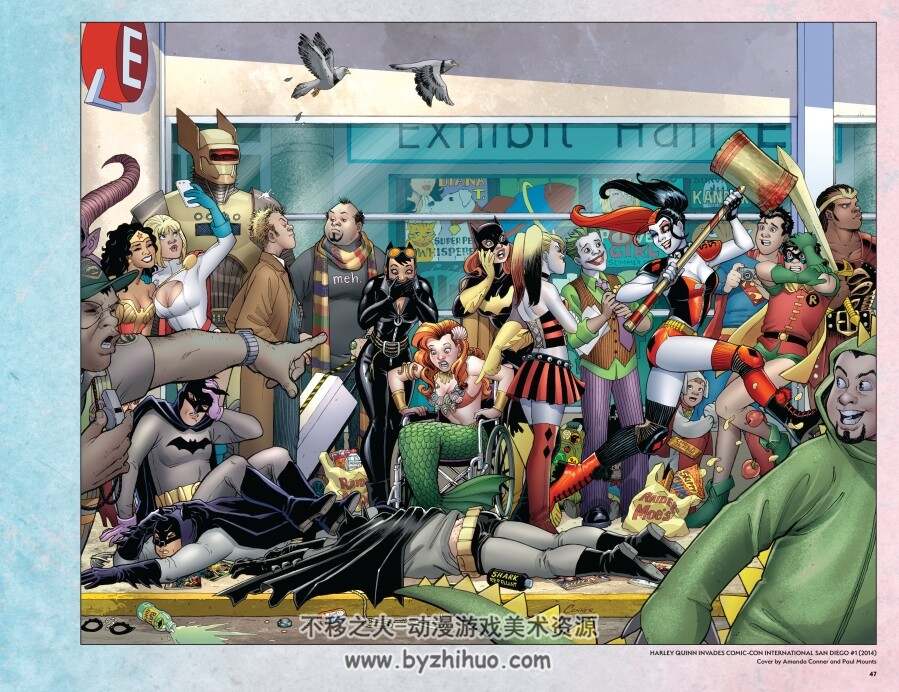 Harley Quinn - A Rogues Gallery 哈利奎恩小丑女封面艺术画集 百度云下载