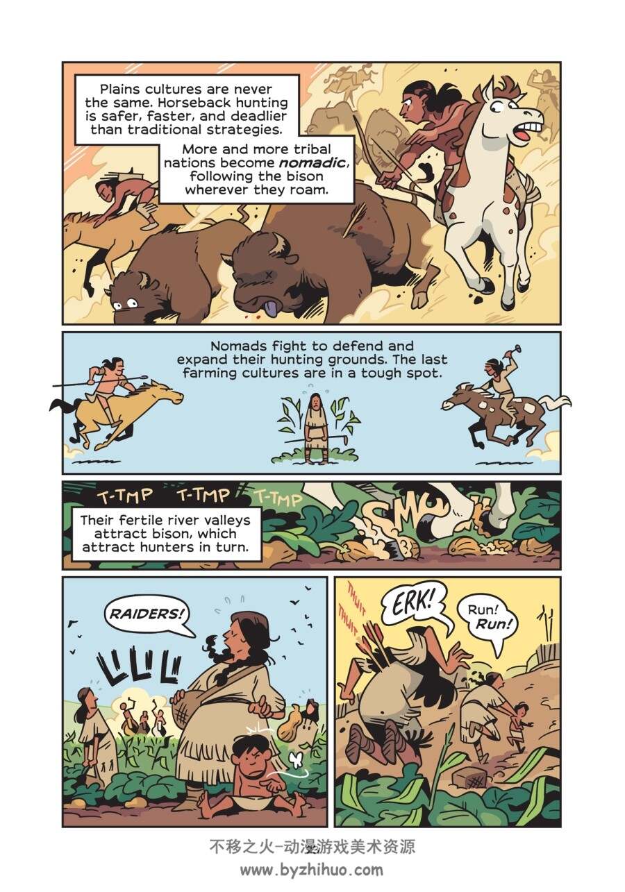 History Comics - The American Bison 百度网盘漫画下载