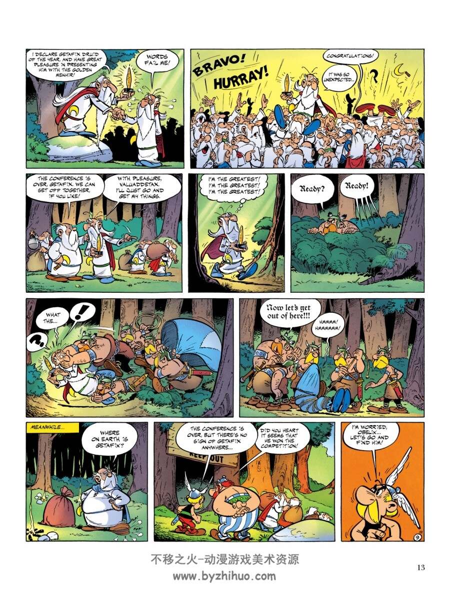 Asterix 第三册 Asterix and the Goths 百度网盘漫画下载