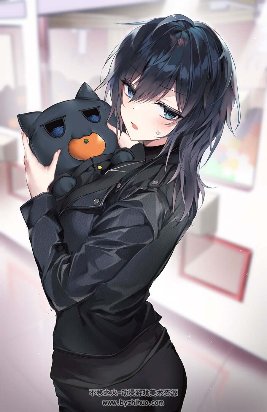 画师Bara 酷酷的日系二次元角色插画壁纸 百度网盘下载