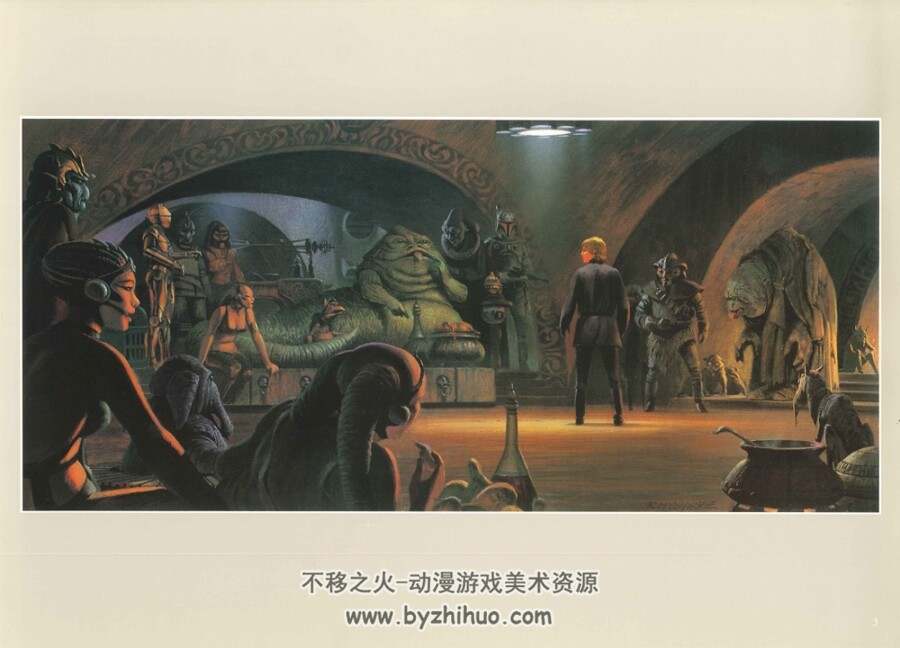 1983 Portafolio Return of the jedi 绝地归来 明信片欣赏 百度网盘