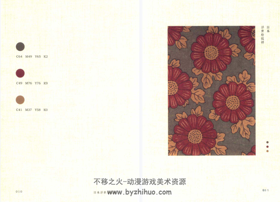 日本浮世绘纹样 PDF格式 百度网盘下载 377P