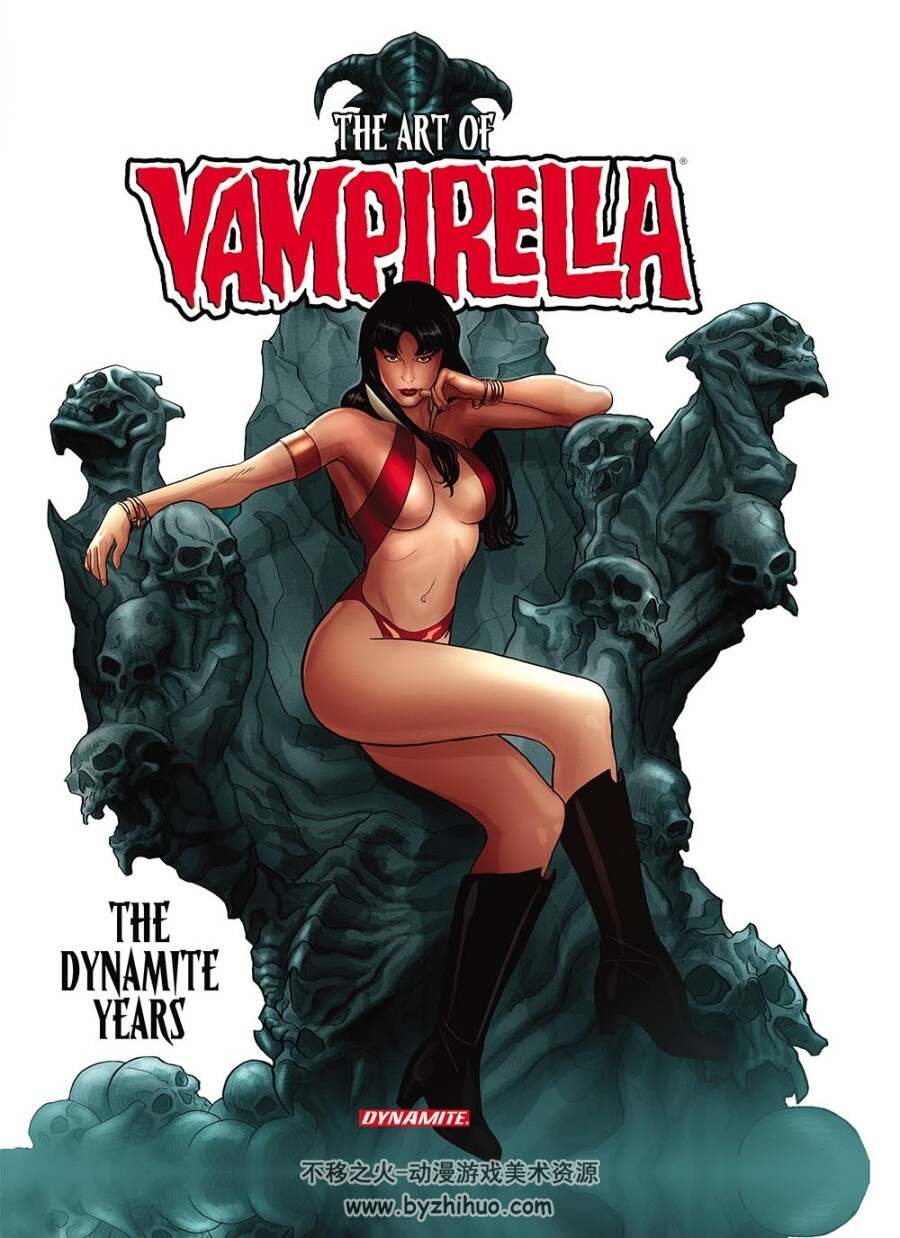 The art of Vampirella  The Dynamite years 吸血鬼姬艺术画集欣赏 百度网盘下载