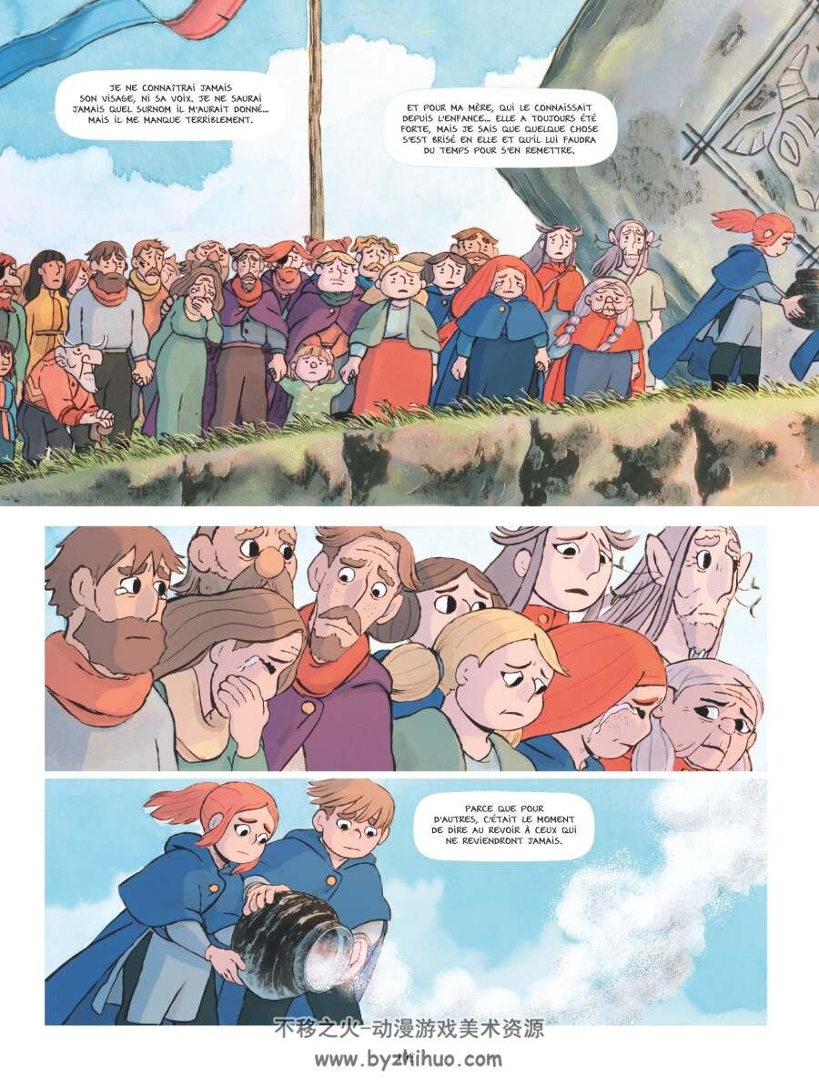 Bergères Guerrières 3-4册 Jonathan Garnier - Amélie Fléchais 卡通法语漫画 百度网盘下载