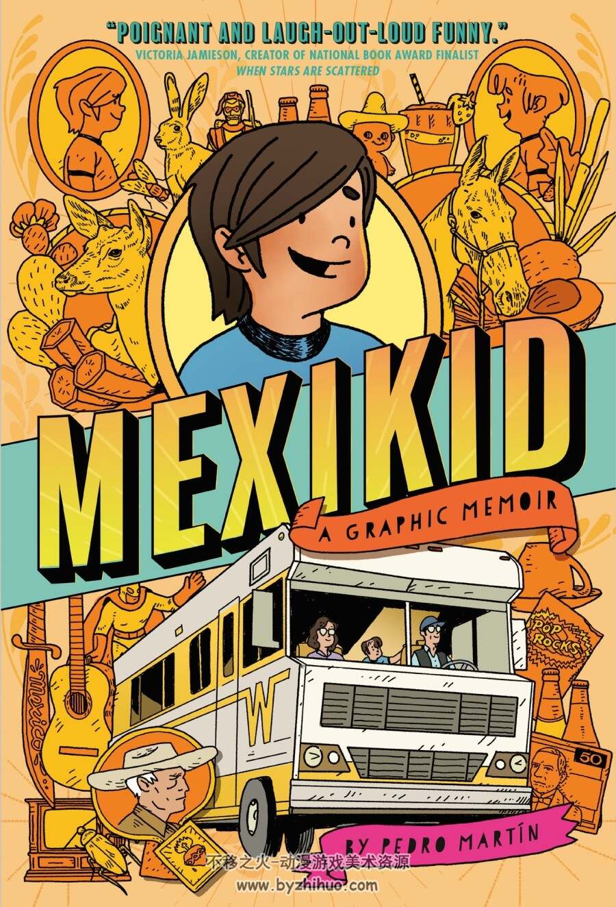 Mexikid : A Graphic Memoir 全一册 图像小说英语 Pedro Martín 百度云下载