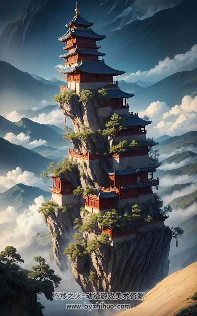 ai生成童话世界和风景图包 百度网盘下载