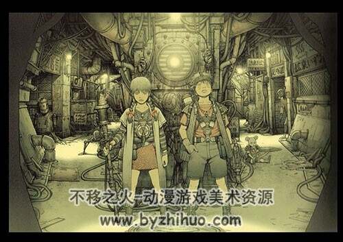 经典童话插画素材图包 百度网盘下载 588p 102MB