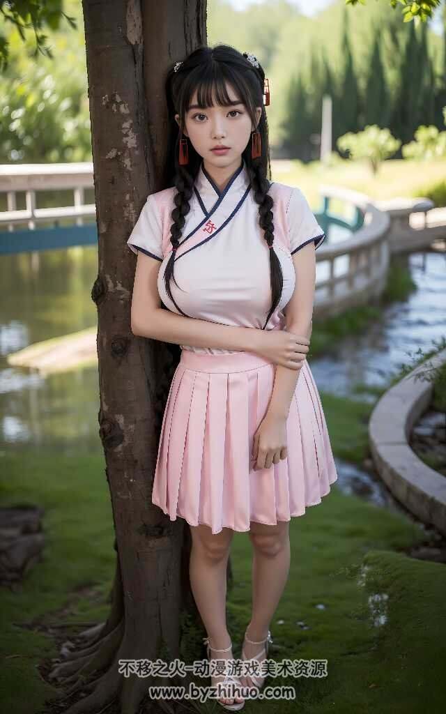 ai人物作品 可爱青涩的学生妹妹 百度网盘下载