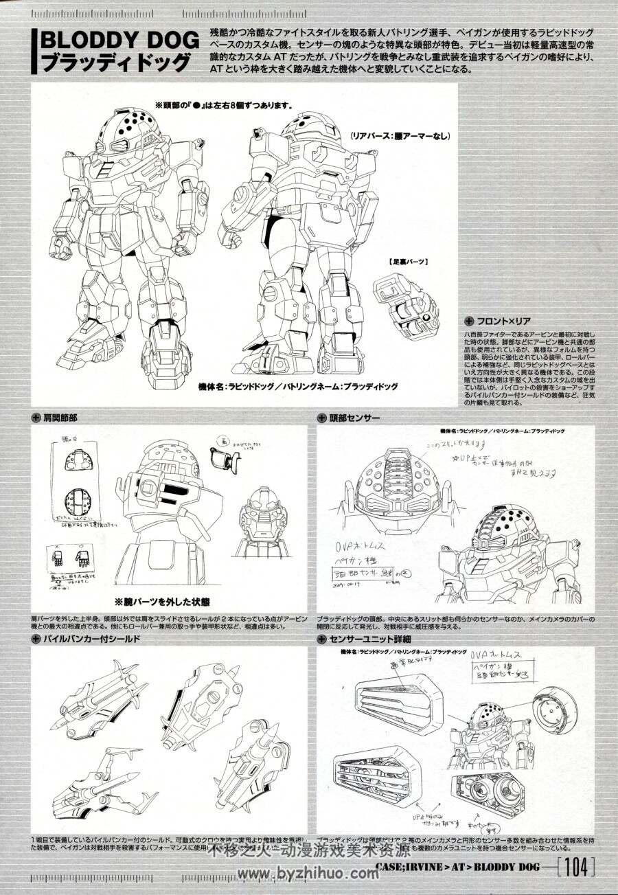装甲骑兵Votoms AT完全设定资料集 1和2 百度网盘下载